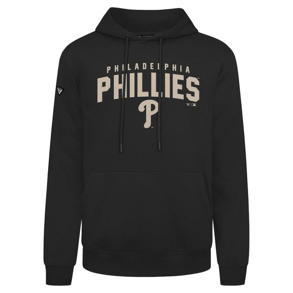 Philadelphia Phillies Levelwear Podium Team Arch Pullover Hoodie Black