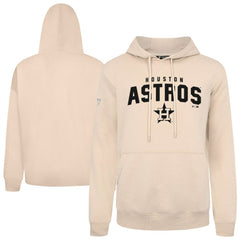 Houston Astros Levelwear Podium Team Arch Pullover Hoodie Khaki