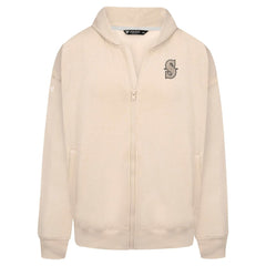 Seattle Mariners Levelwear Uphill Oversized Full-Zip Hoodie Khaki