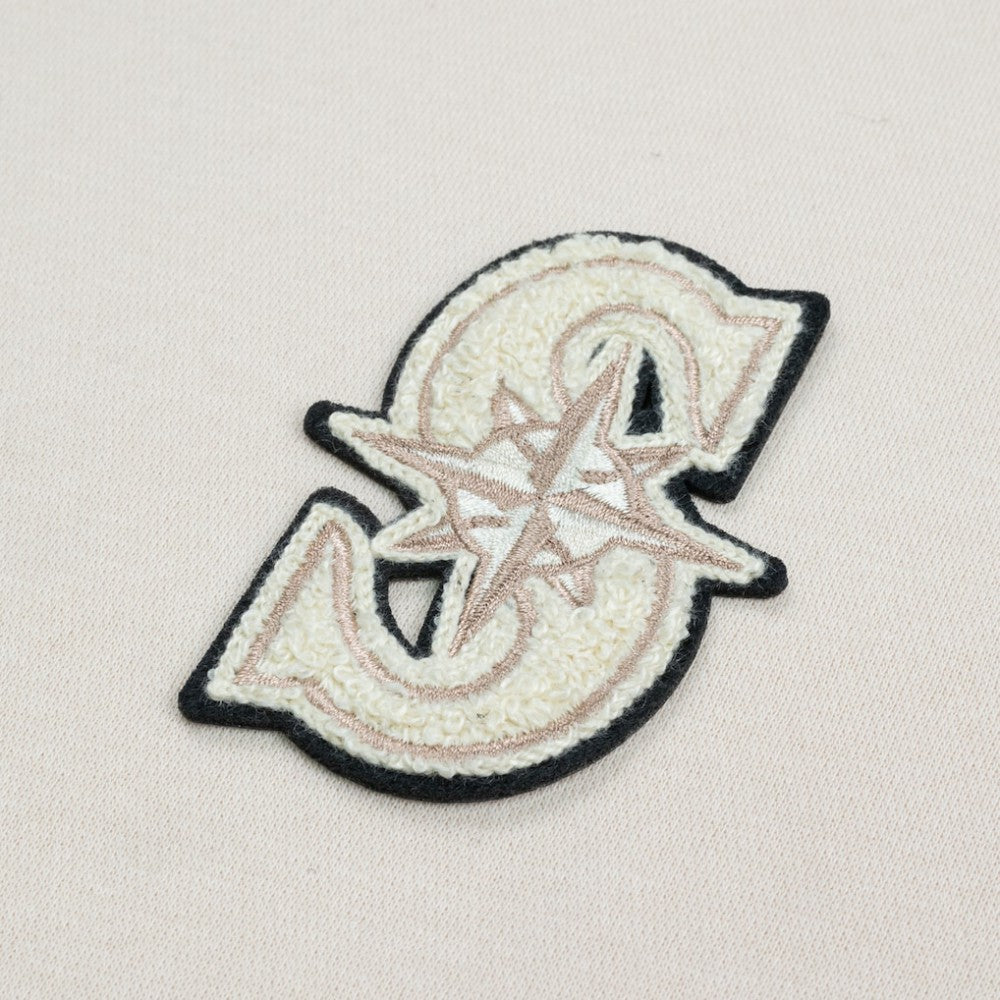 Seattle Mariners Levelwear Uphill Oversized Full-Zip Hoodie Khaki