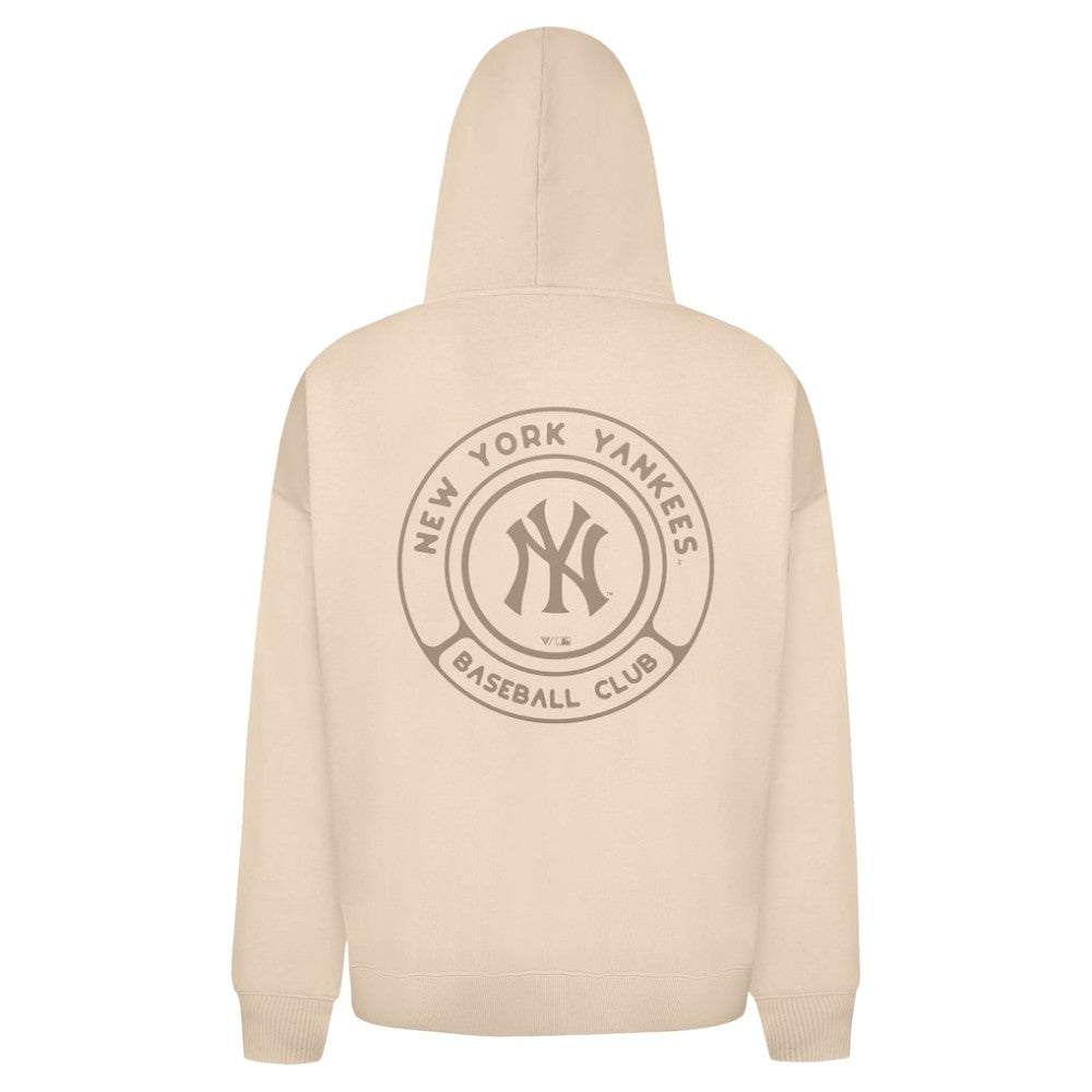 New York Yankees Levelwear Uphill Oversized Full-Zip Hoodie Khaki