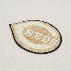 Cincinnati Reds Levelwear Uphill Oversized Full-Zip Hoodie Khaki