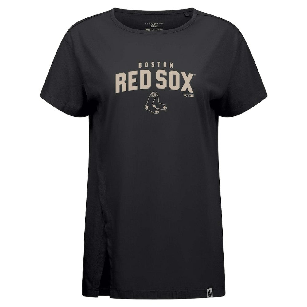 Boston Red Sox Levelwear Influx Team Arch T-Shirt Black