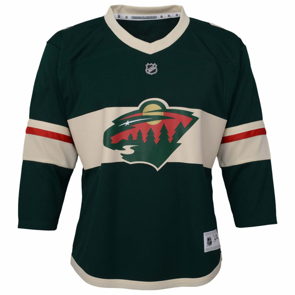 Minnesota Wild Youth Replica Custom Jersey Green