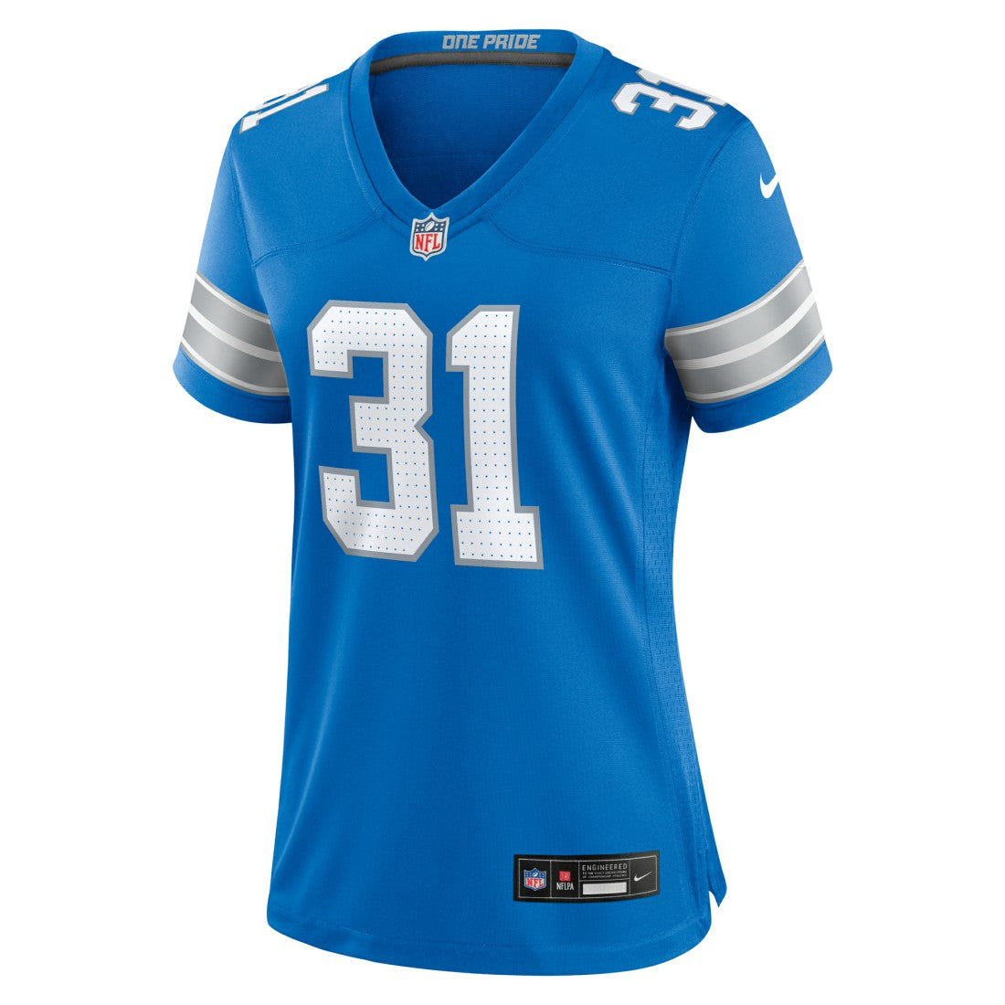 Kerby Joseph Detroit Lions Women's Team Game Jersey - Blue