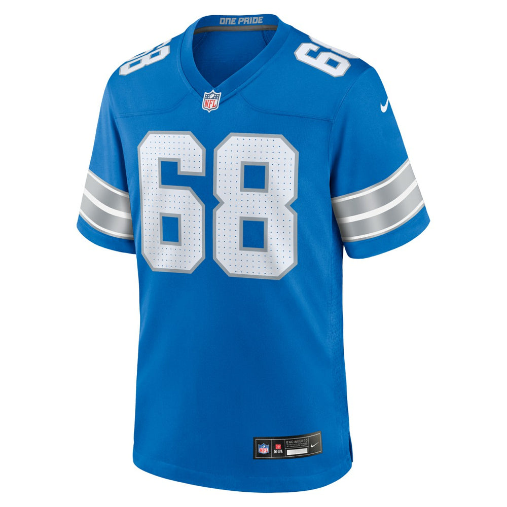 Taylor Decker Detroit Lions Team Game Jersey - Blue
