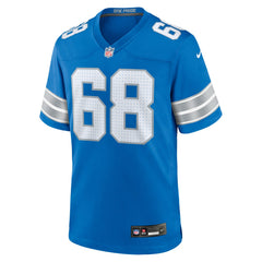 Taylor Decker Detroit Lions Team Game Jersey - Blue