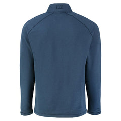 St. Louis Cardinals Cutter & Buck Peshastin Eco Fleece Recycled Raglan Quarter-Zip Top Heather Navy
