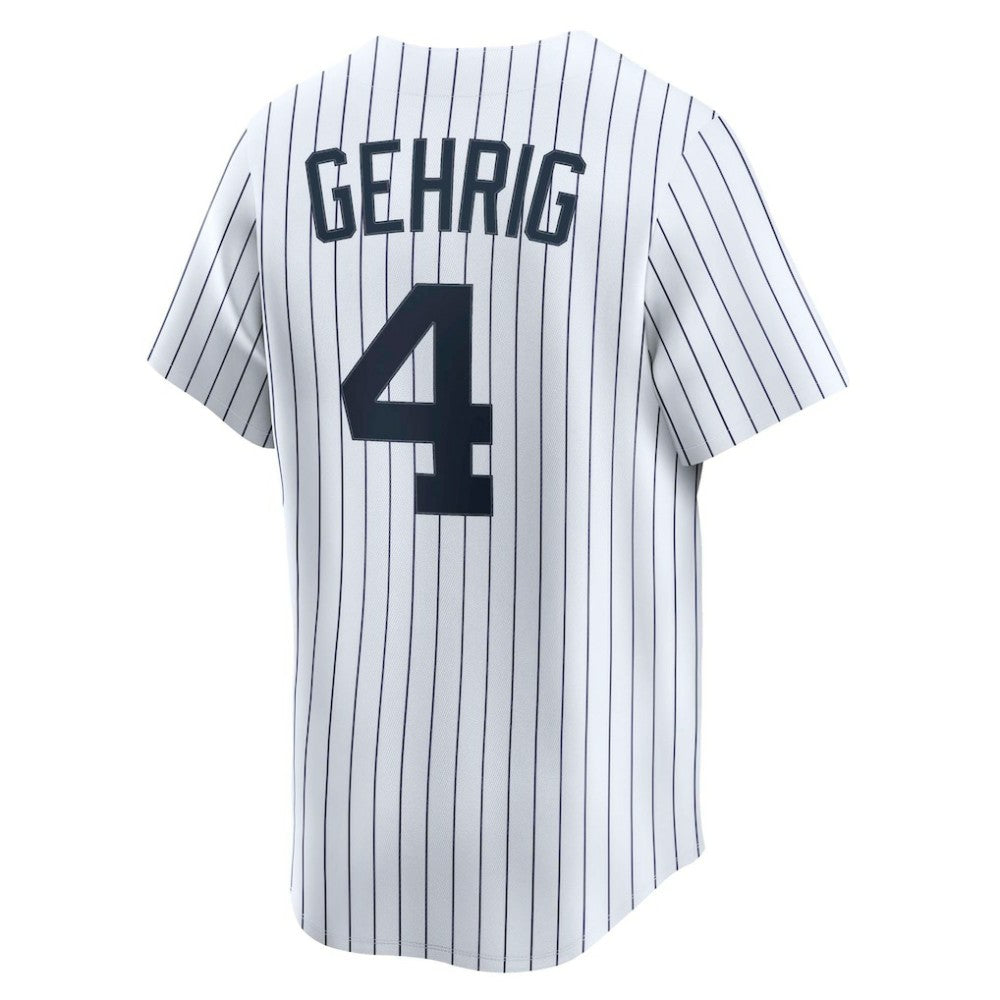 Lou Gehrig New York Yankees Throwback Cooperstown Collection Limited Jersey White | Nike