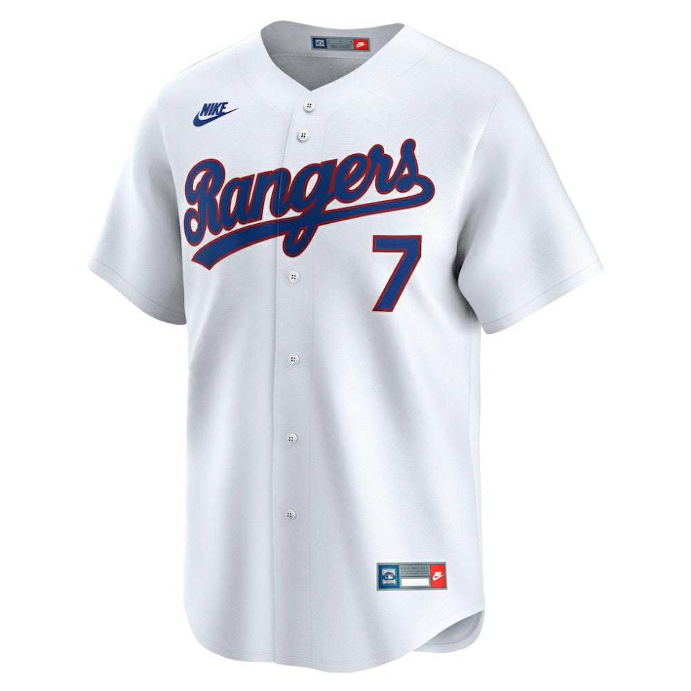 Ivan Rodriguez Texas Rangers Throwback Cooperstown Collection Limited Jersey White | Nike
