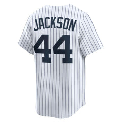 Reggie Jackson New York Yankees Throwback Cooperstown Collection Limited Jersey White | Nike