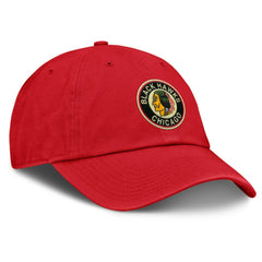Chicago Blackhawks Fanatics Decades Collection Adjustable Hat Red