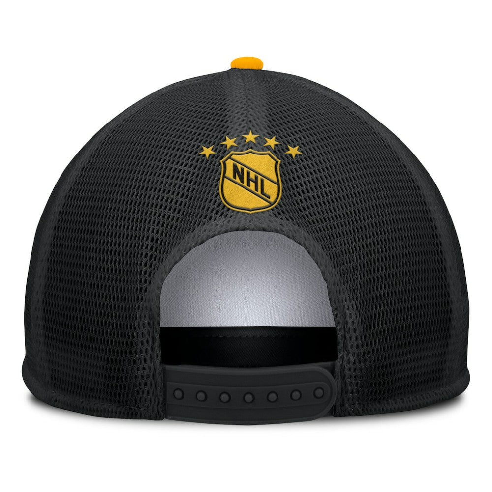 Boston Bruins Fanatics Decades Collection Foam Front Snapback Hat White/Black