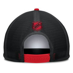 New Jersey Devils Fanatics Decades Collection Foam Front Snapback Hat White/Red