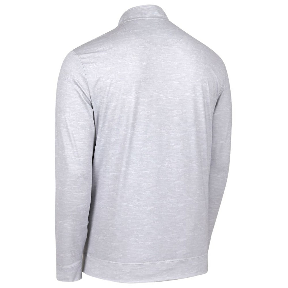 Detroit Tigers Sublime Tri-Blend Quarter-Zip Jacket Gray