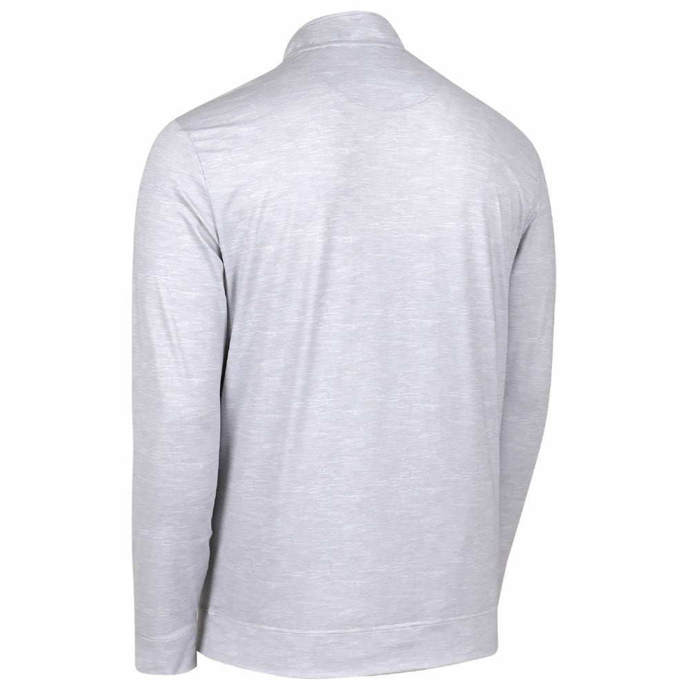 Milwaukee Brewers Sublime Tri-Blend Quarter-Zip Jacket Gray