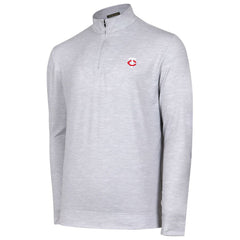 Minnesota Twins Sublime Tri-Blend Quarter-Zip Jacket Gray