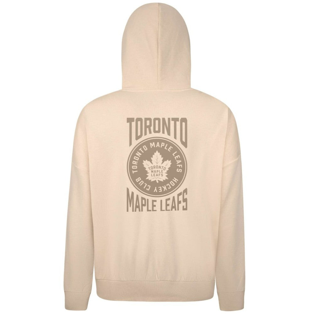 Toronto Maple Leafs Levelwear Contact Stamp Pullover Hoodie Cream