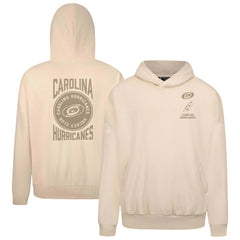 Carolina Hurricanes Levelwear Contact Stamp Pullover Hoodie Cream
