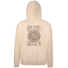 New Jersey Devils Levelwear Contact Stamp Pullover Hoodie Cream