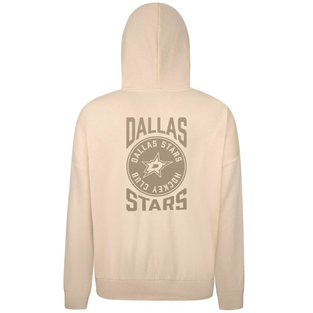 Dallas Stars Levelwear Contact Stamp Pullover Hoodie Cream
