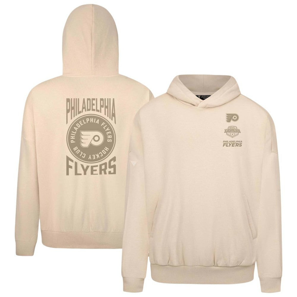 Philadelphia Flyers Levelwear Contact Stamp Pullover Hoodie Cream