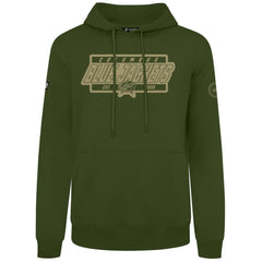 Columbus Blue Jackets Levelwear Podium Pullover Hoodie Olive