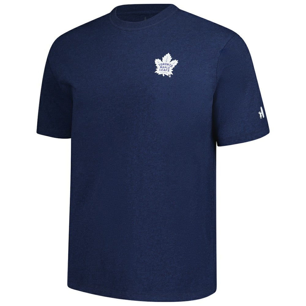 Toronto Maple Leafs johnnie-O Heathered Spencer T-Shirt Navy