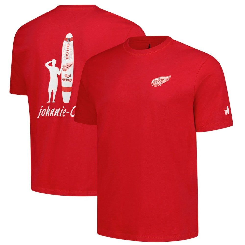 Detroit Red Wings johnnie-O Heathered Spencer T-Shirt Red