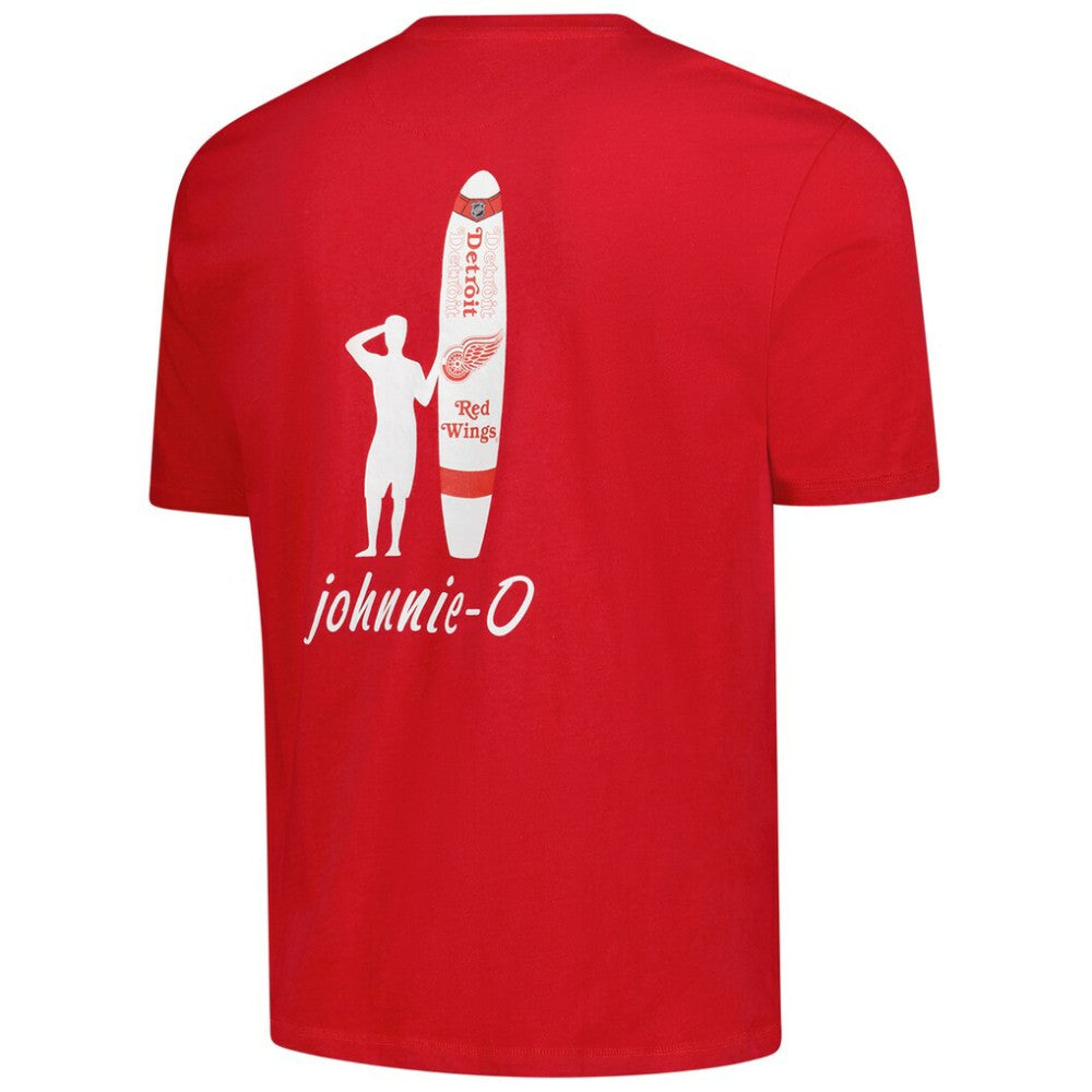 Detroit Red Wings johnnie-O Heathered Spencer T-Shirt Red