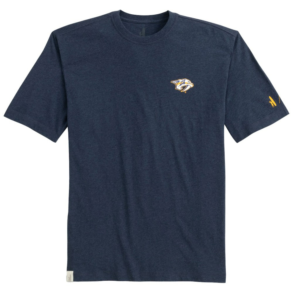 Nashville Predators johnnie-O Heathered Spencer T-Shirt Navy