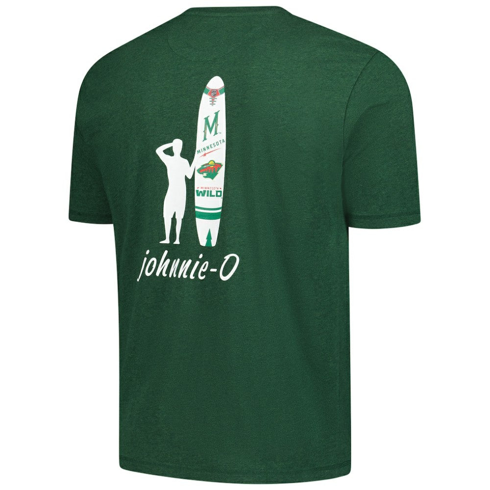 Minnesota Wild johnnie-O Heathered Spencer T-Shirt Green