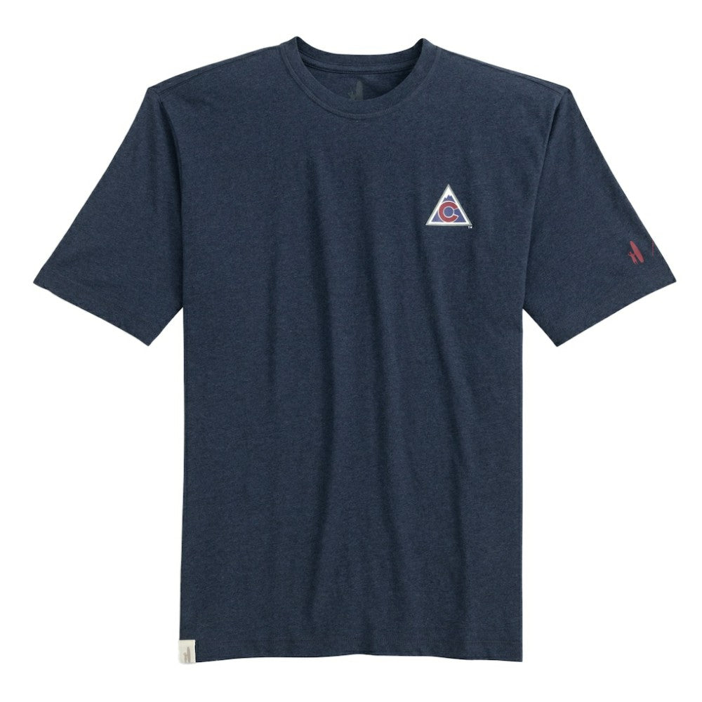 Colorado Avalanche johnnie-O Heathered Spencer T-Shirt Dark Grey