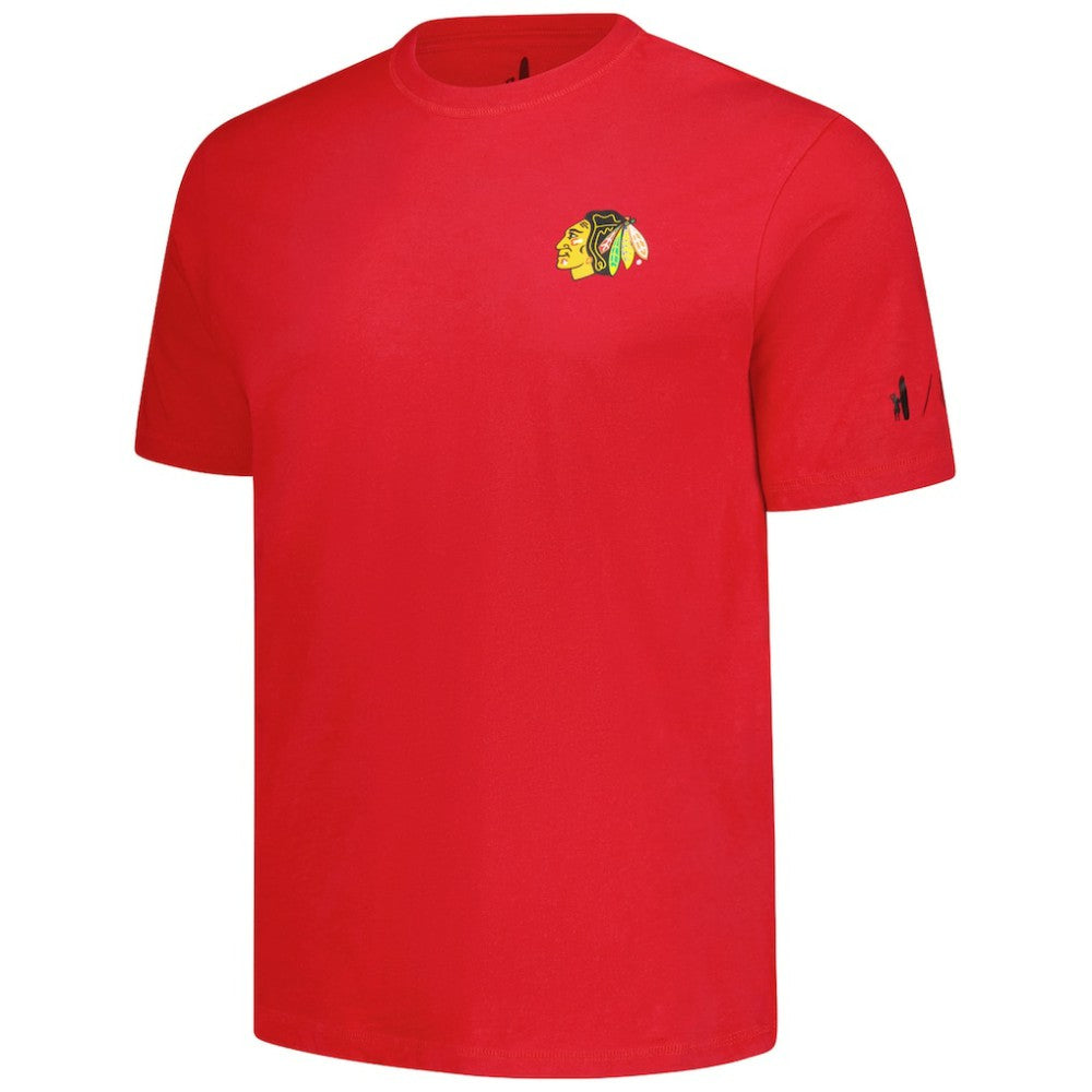Chicago Blackhawks johnnie-O Heathered Spencer T-Shirt Red