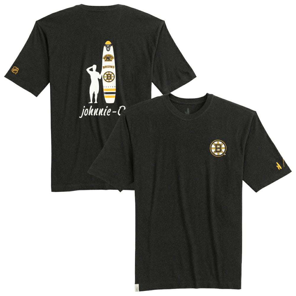 Boston Bruins johnnie-O Heathered Spencer T-Shirt Charcoal