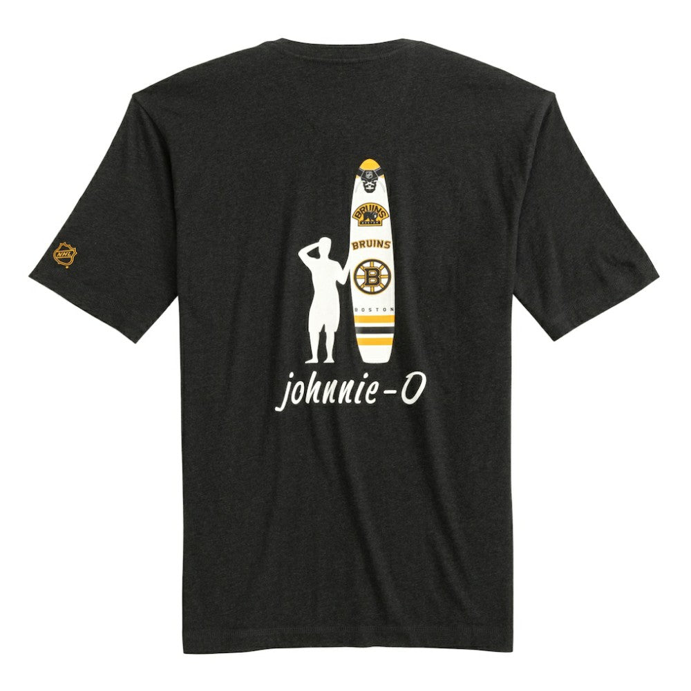 Boston Bruins johnnie-O Heathered Spencer T-Shirt Charcoal