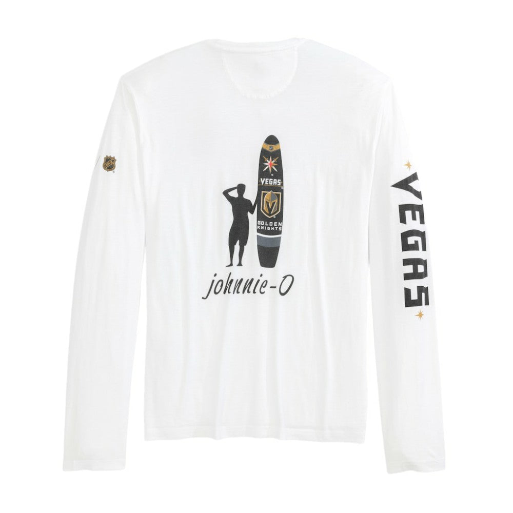 Vegas Golden Knights johnnie-O Adam Long Sleeve T-Shirt White