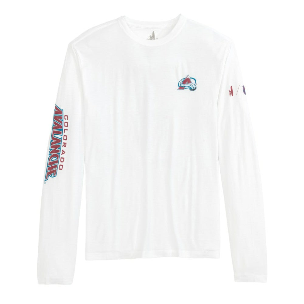 Colorado Avalanche johnnie-O Adam Long Sleeve T-Shirt White