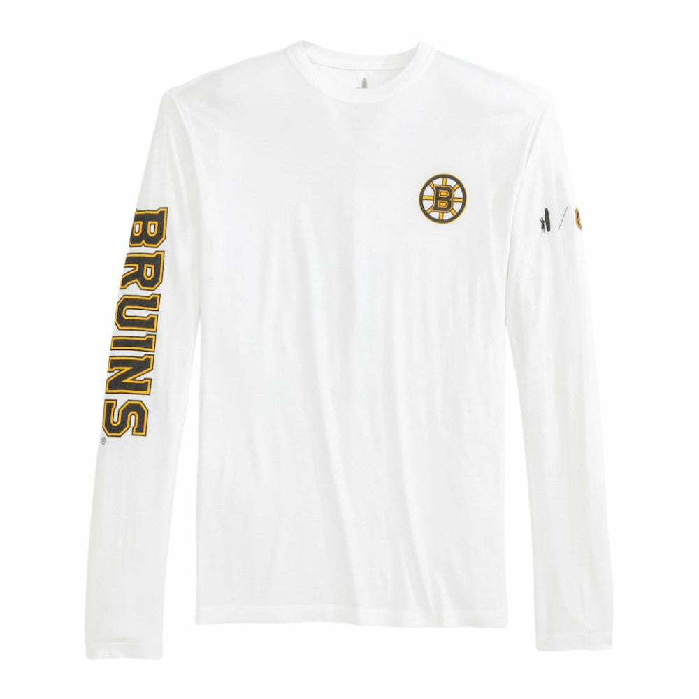 Boston Bruins johnnie-O Adam Long Sleeve T-Shirt White