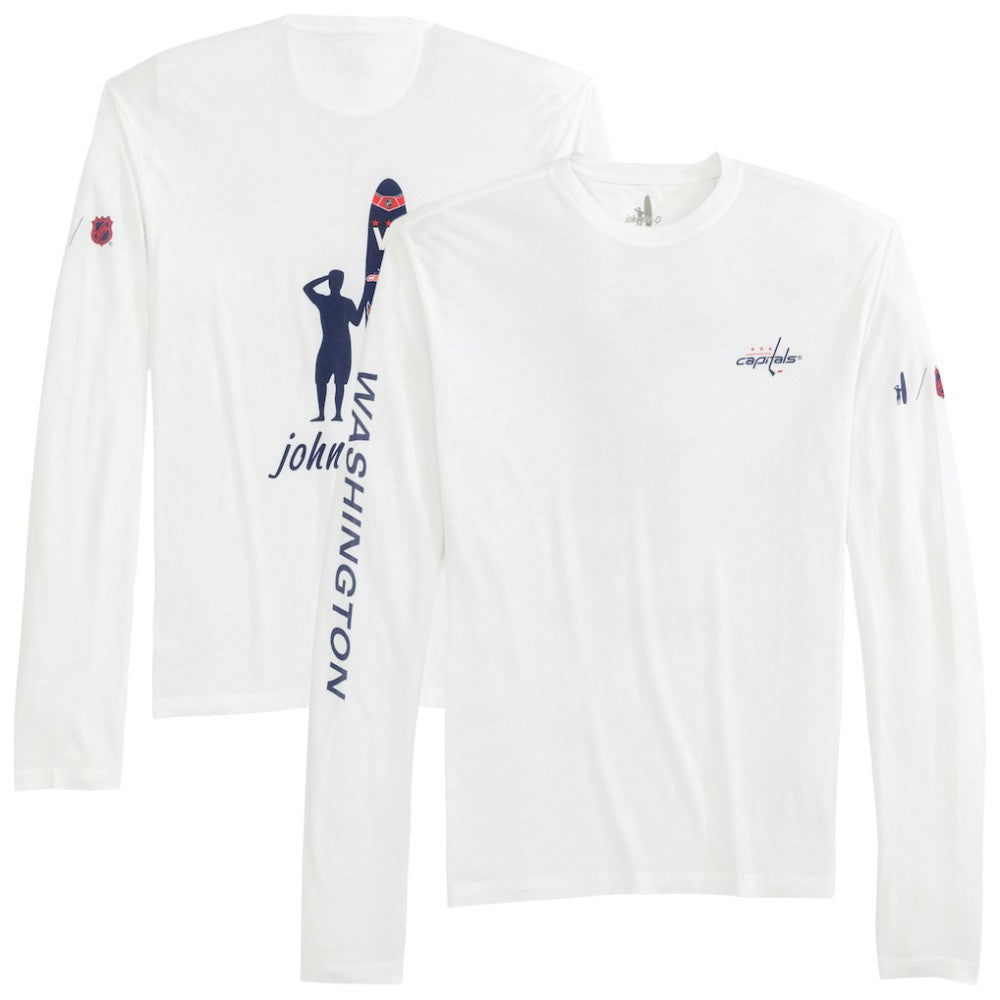 Washington Capitals johnnie-O Adam Long Sleeve T-Shirt White