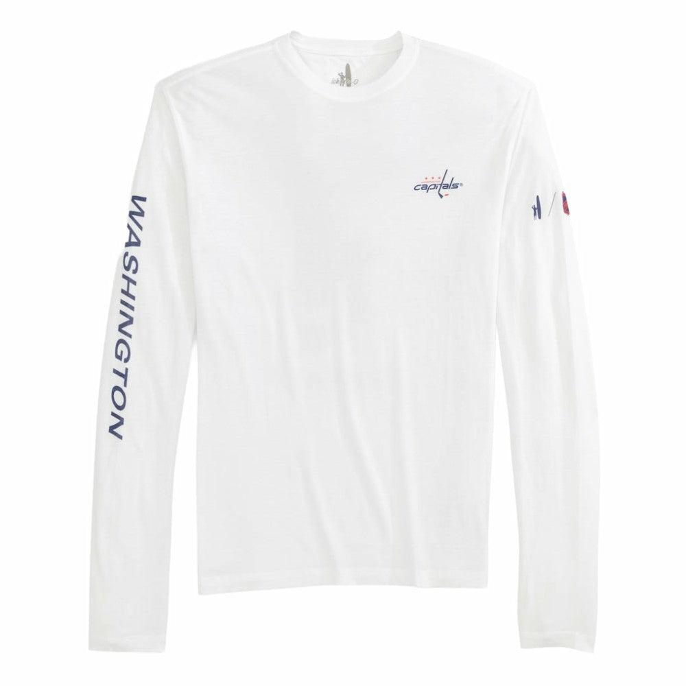 Washington Capitals johnnie-O Adam Long Sleeve T-Shirt White