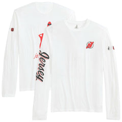 New Jersey Devils johnnie-O Adam Long Sleeve T-Shirt White