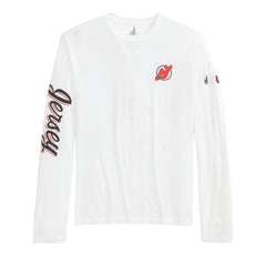 New Jersey Devils johnnie-O Adam Long Sleeve T-Shirt White