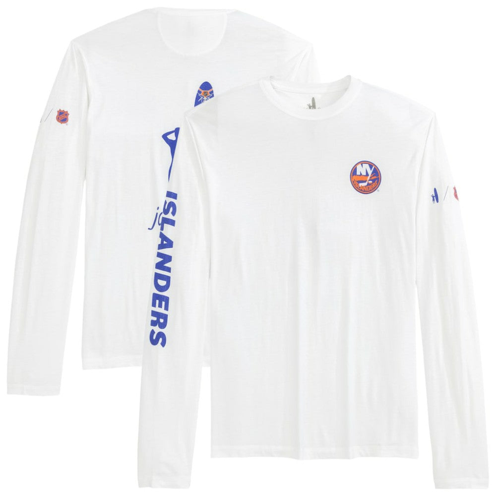 New York Islanders johnnie-O Adam Long Sleeve T-Shirt White