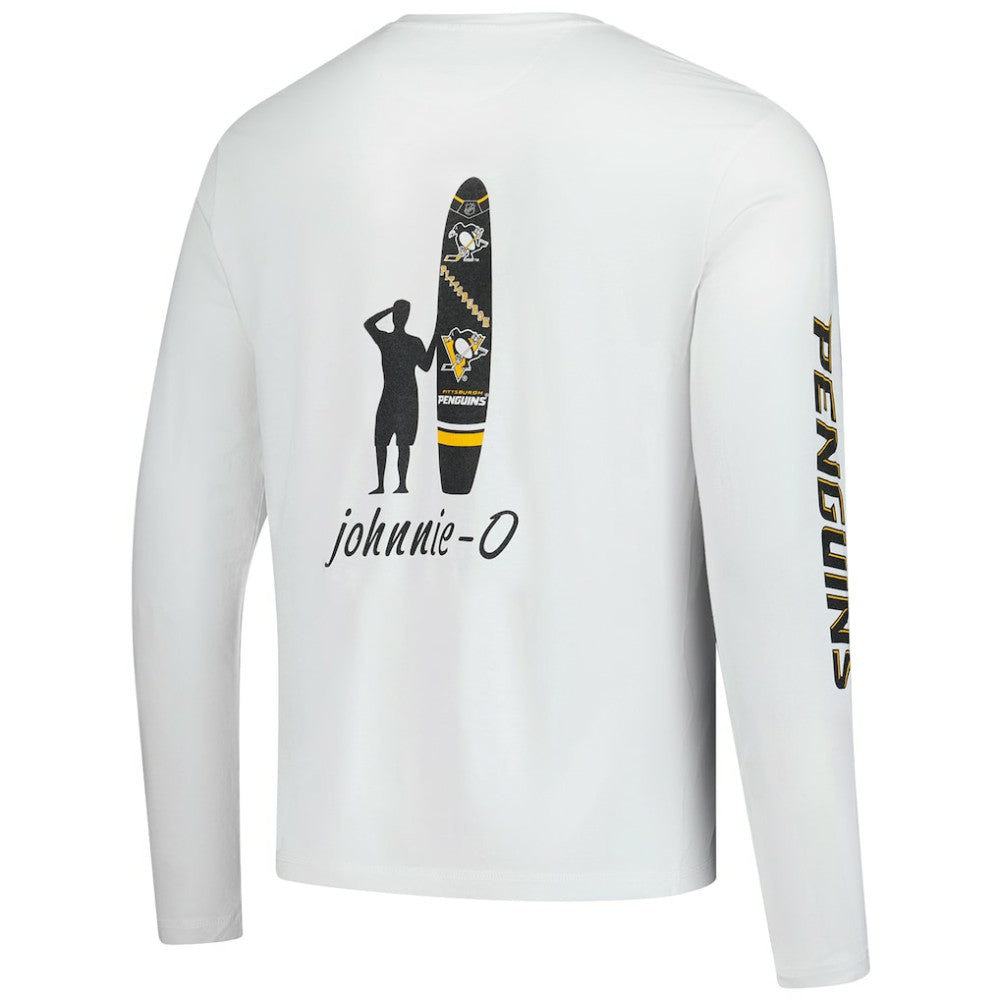 Pittsburgh Penguins johnnie-O Adam Long Sleeve T-Shirt White