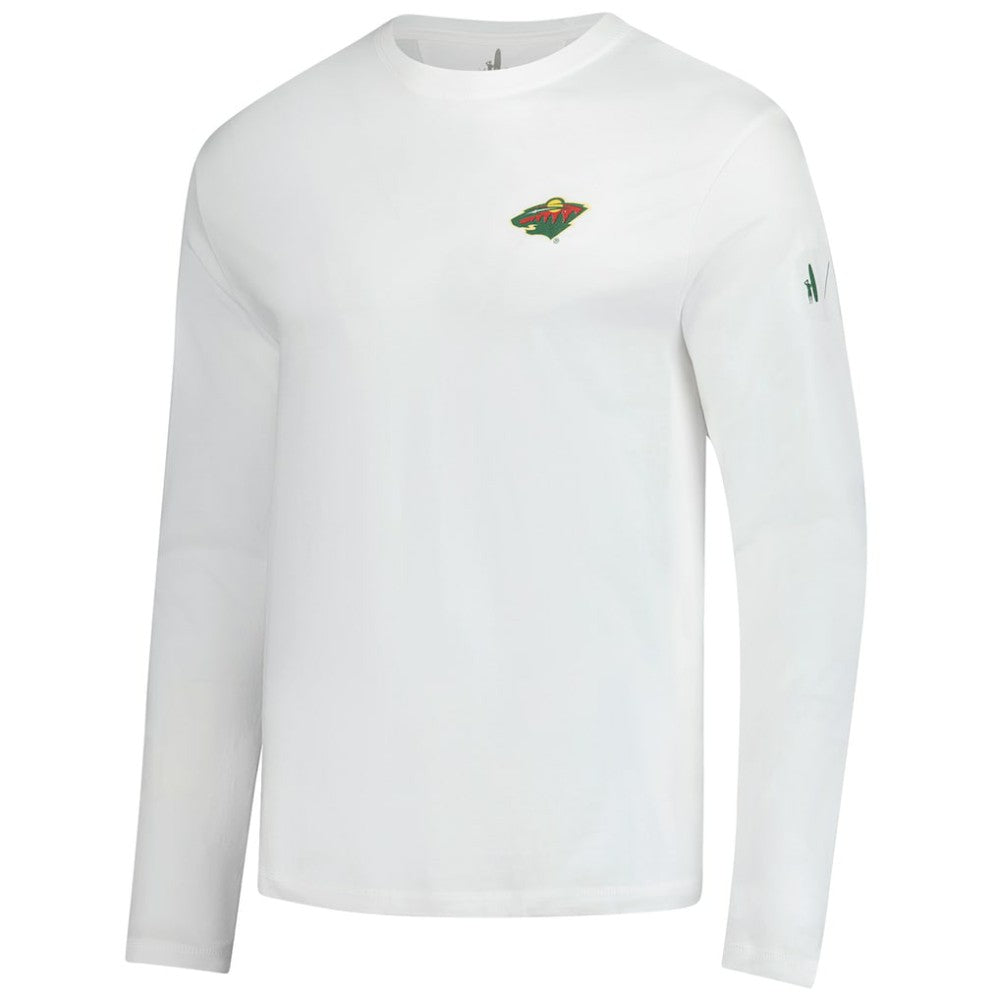 Minnesota Wild johnnie-O Adam Long Sleeve T-Shirt White