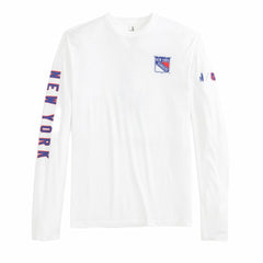 New York Rangers johnnie-O Adam Long Sleeve T-Shirt White