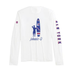 New York Rangers johnnie-O Adam Long Sleeve T-Shirt White