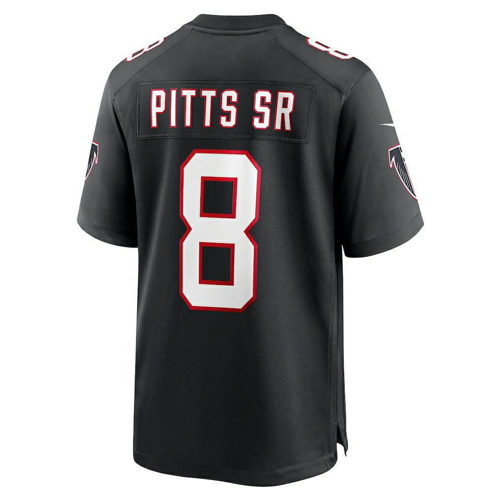 Kyle Pitts Sr. Atlanta Falcons Alternate Game Jersey - Black