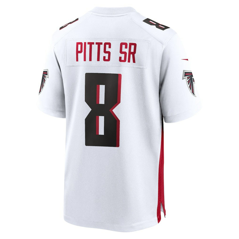 Kyle Pitts Sr. Atlanta Falcons White Game Jersey - White
